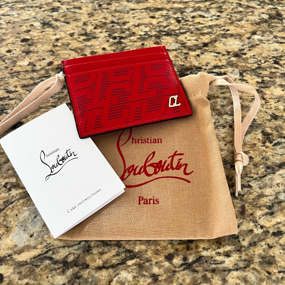 Christian Louboutin card holder